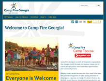 Tablet Screenshot of campfirega.org